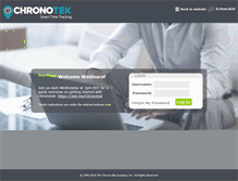 Tablet Screenshot of classic.chronotek.net